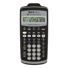 Calculadora Financiera Texas Instruments BA II Plus
