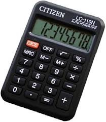 Calculadora de Bolsillo Citizen LC-110N