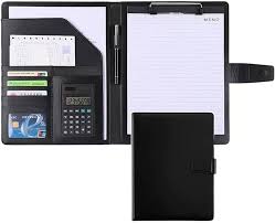 Carpeta Portafolios Multifuncional con Calculadora