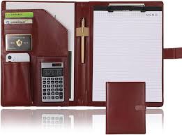 Carpeta Profesional A4 de PU-Cuero
