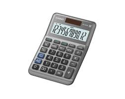 Calculadora de Escritorio CASIO MS-120FM de 12 Dígitos