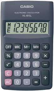 Calculadora Casio HL 815 L - Oficina y Papelería