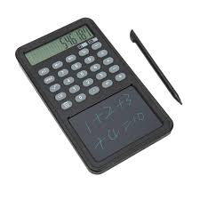 Calculadora LCD Silenciosa y Ligera