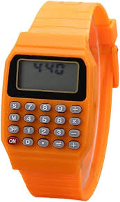 Reloj Calculadora de Silicona XUSHI