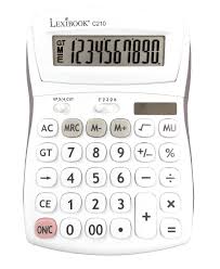 Calculadora de Escritorio Lexibook de 10 Dígitos