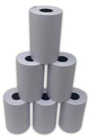 10 Rollos de Papel Normal para Calculadora - 100% Sin Madera
