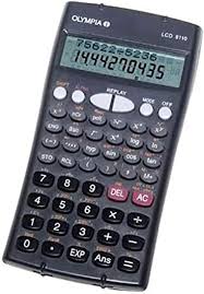 Calculadora Científica Olympia LCD 8110 - Negra