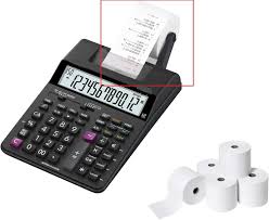 5 Rollos de Papel para Calculadora con Impresora