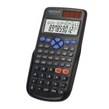 Calculadora Científica OSALO 240 Funciones con Pantalla Doble para Secundaria