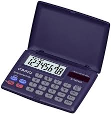 Calculadora Básica Casio SL-160VER Azul Marino