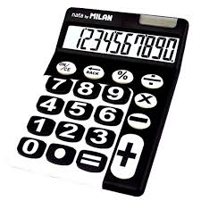 Calculadora de Sobremesa Milan 150610KBL - 10 Dígitos