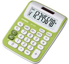 Calculadora Casio MS-6NC Verde: Básica