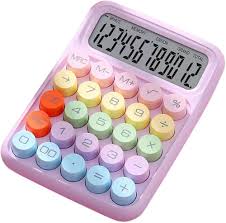 Calculadora Mini Wilitto 25 Botones Colorida