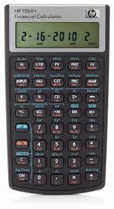 Calculadora Financiera HP 10bII+ Compacta Negra