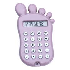 Calculadora Compacta con Botones de Silicona