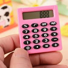 Calculadora Pocket Mini Protable para Escuela y Hogar