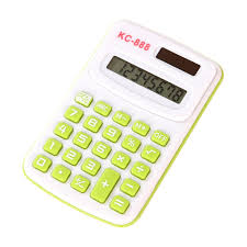 Calculadora Compacta de 8 Dígitos - Ideal para Oficina y Escuela