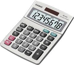 Calculadora Básica Casio MS 80 S - Gris