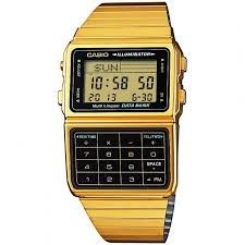 Reloj Casio Databank 50 Telememo DBC611G en Dorado
