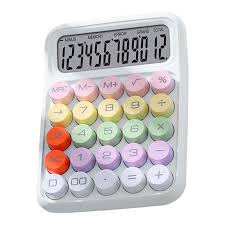 Calculadora Mecánica Científica con Teclado Numérico