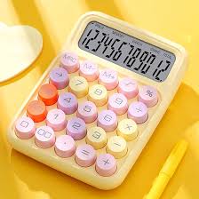 Calculadora de Teclado Mecánico para Oficina