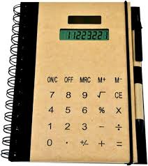 Cuaderno Calculadora Espiral Compacto