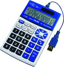 Calculadora Azul 12 Dígitos para Oficina