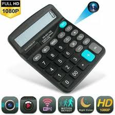 Calculadora Espía 1080P con WiFi y Detección de Movimiento
