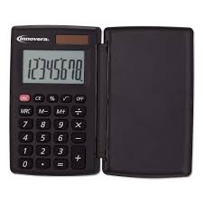 Calculadora de Bolsillo Innovera 15921 con Cubierta Rígida