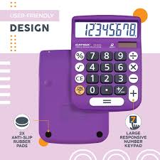 Calculadora de Escritorio CATIGA Solar de 8 Dígitos
