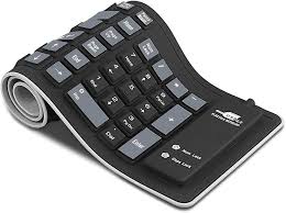 Teclado Plegable de Silicona con USB - Lechnical