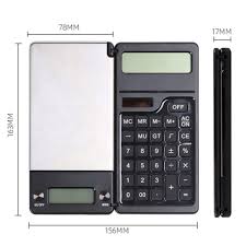 Calculadora Digital Multifuncional Lckiioy 1000G - Escala de Bolsillo