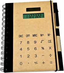 Cuaderno Espiral con Calculadora Lurrose