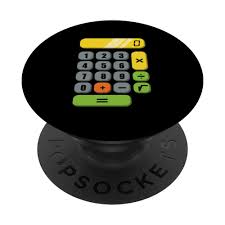 Calculadora Disfraz Halloween Geek PopSockets