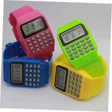 Reloj Digital Calculadora para Niños - 2 Piezas