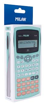 Calculadora Científica MILAN® M240 Plata en Caja