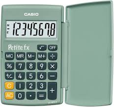 Calculadora Escolar Casio Petite FX - Verde