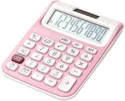 Calculadora Científica Mini Rosa con Cuerda