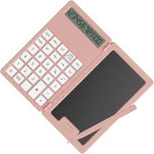 Calculadora Científica Mini Budiniao Rosa - Precisión Portátil