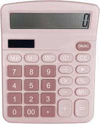 Calculadora Financiera Gvolatee 12 Dígitos con Pantalla LCD Grande