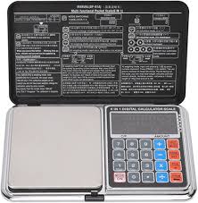 Báscula de Cocina ZPSHYD con Calculadora Digital y Pantalla Retroiluminada