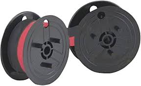 Cinta Doble Carrete Rojo y Negro para Casio FR