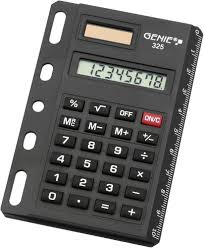 Genie 325: Calculadora Pocket con Regla