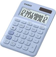 Calculadora Casio MS-20UC-LB Azul Claro