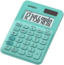 Calculadora Casio MS-7UC de Escritorio con Pantalla Clara