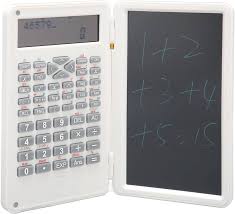 Calculadora Portátil BROLEO con Bloc de Notas