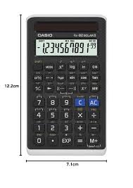 Calculadora Casio FX 82 Solar II - Eficiencia Solar para Oficina