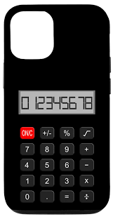 Carcasa Halloween Calculadora para iPhone 12/12 Pro