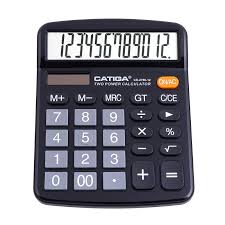 Calculadora de Escritorio 12 Dígitos con Pantalla LCD Grande