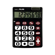 Calculadora Multicolor MILAN 151708BL - 8 Dígitos